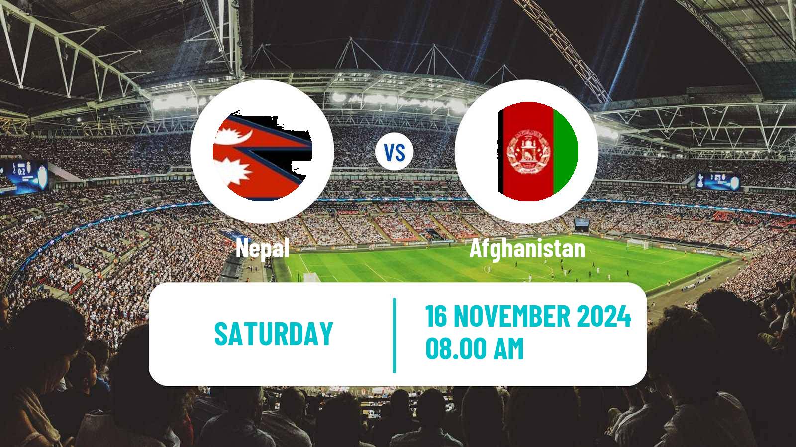 Soccer Friendly Nepal - Afghanistan