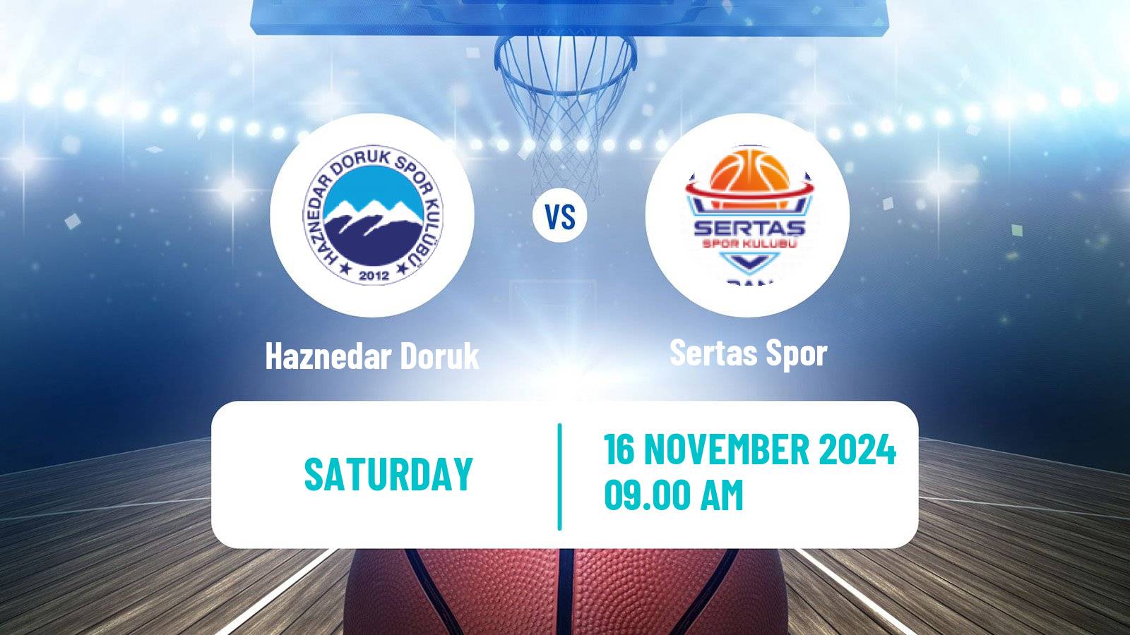 Basketball Turkish TB2L Haznedar Doruk - Sertas Spor