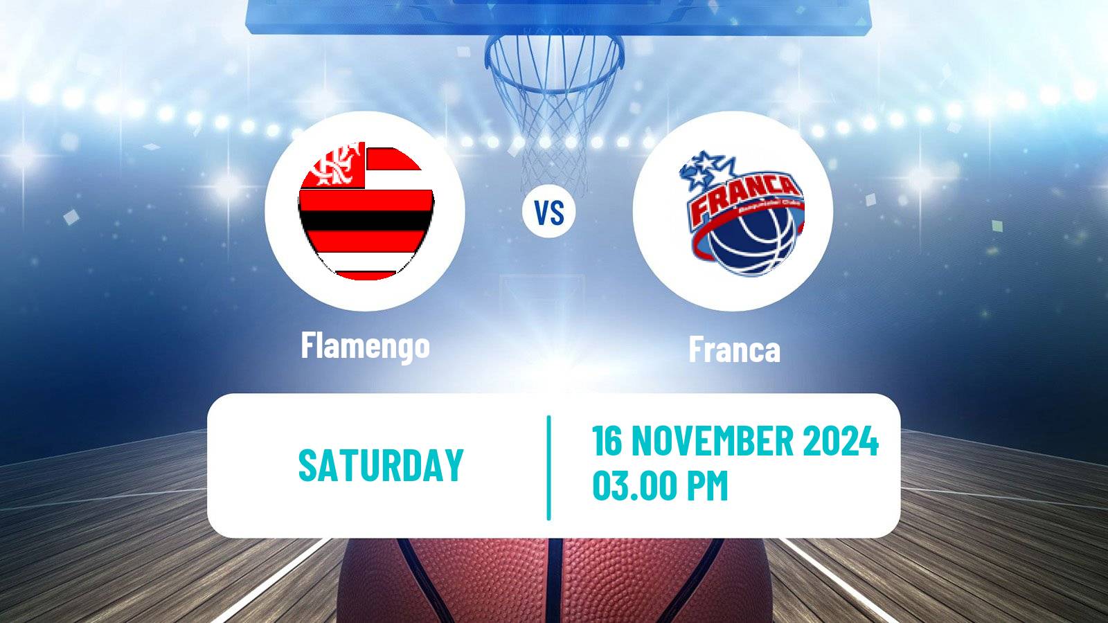 Basketball Brazilian NBB Flamengo - Franca