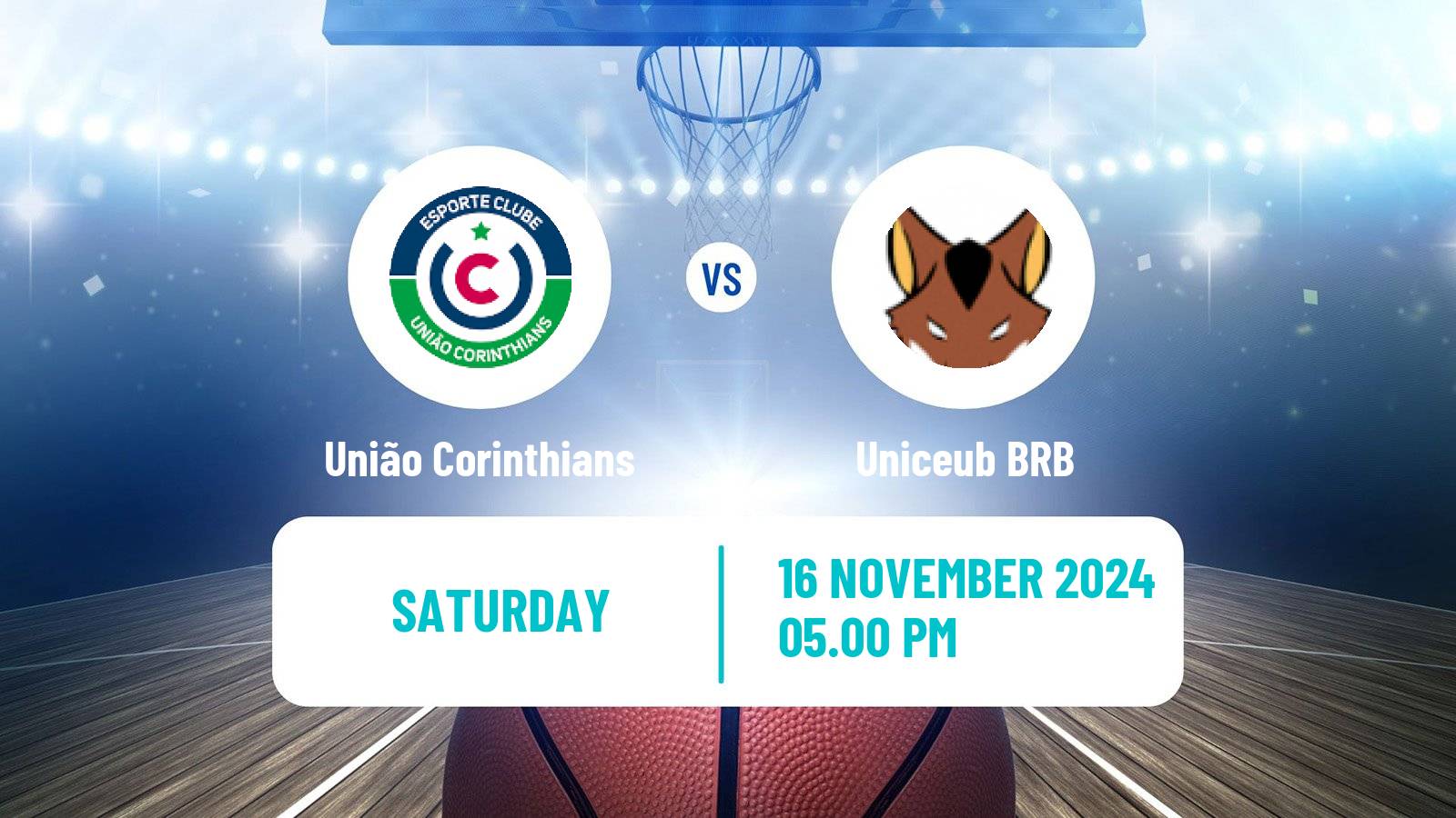 Basketball Brazilian NBB União Corinthians - Uniceub BRB