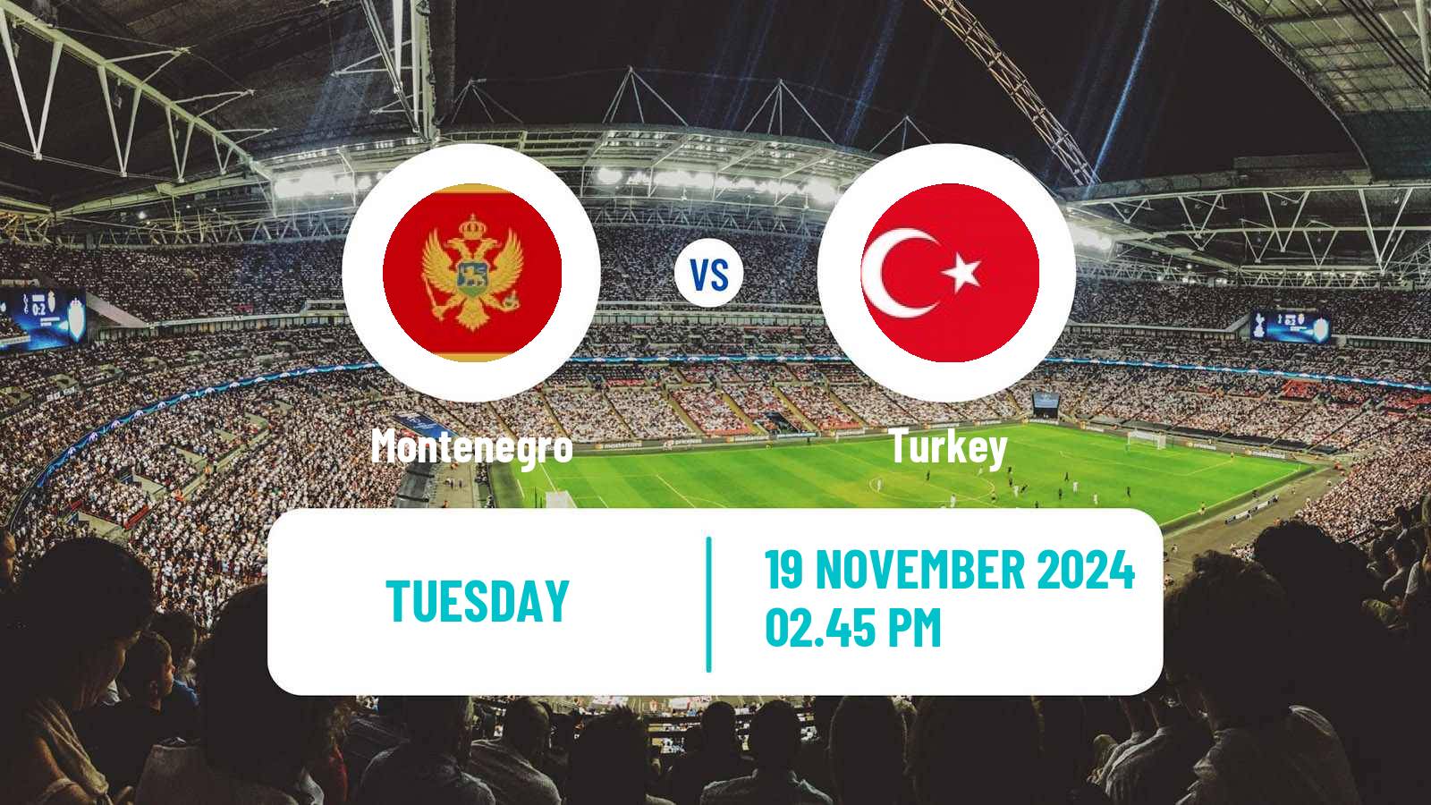 Soccer UEFA Nations League Montenegro - Turkey