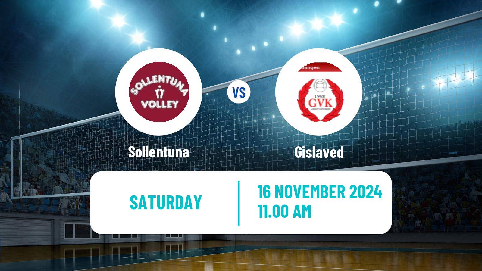 Volleyball Swedish Elitserien Volleyball Women Sollentuna - Gislaved