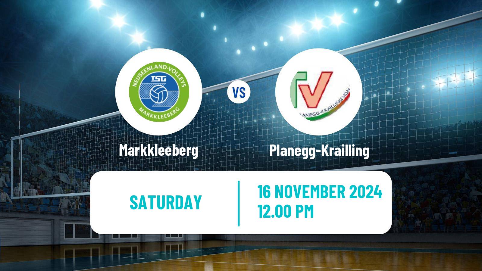 Volleyball German 2 Bundesliga South Volleyball Women Markkleeberg - Planegg-Krailling