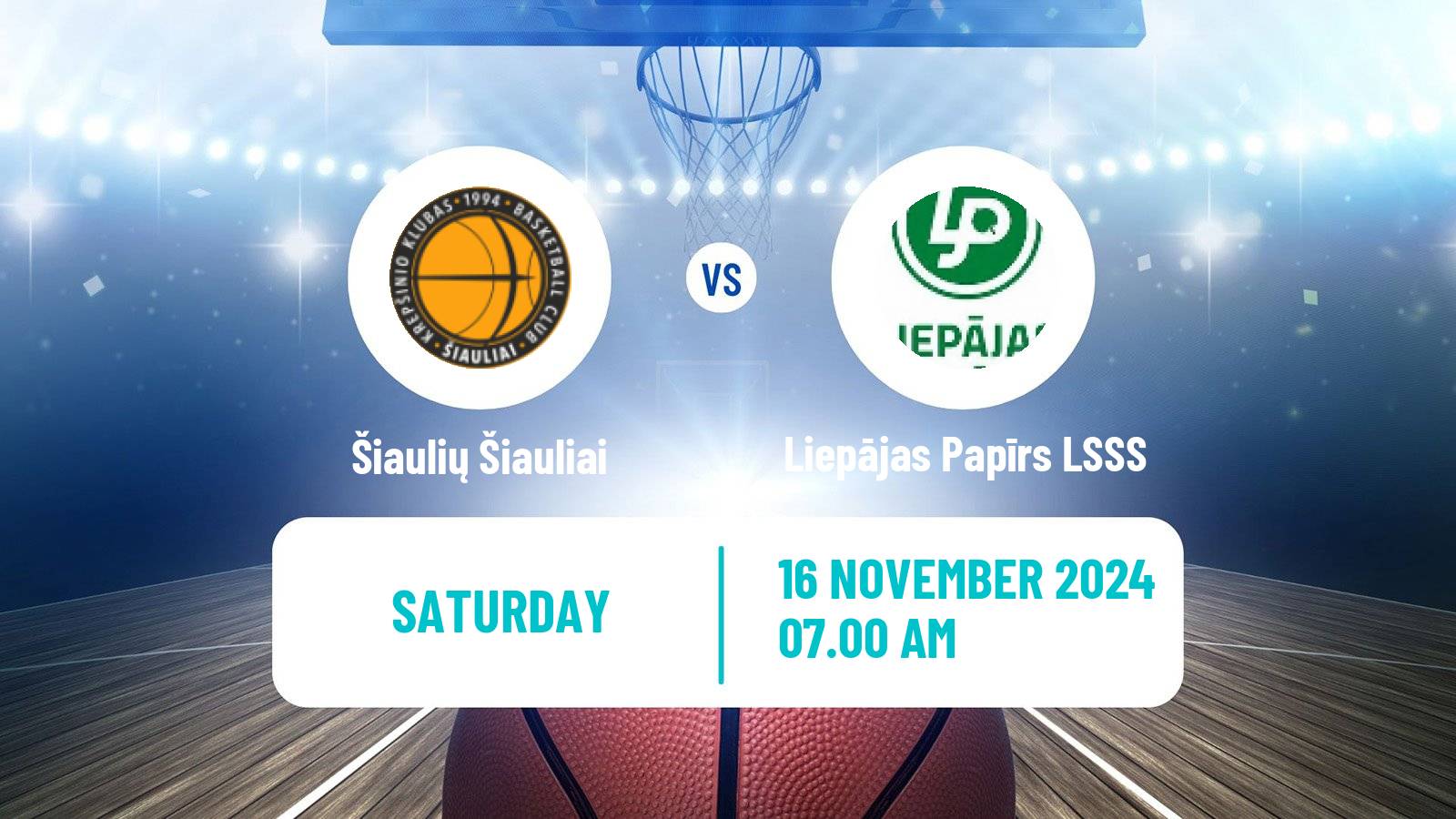 Basketball WBBL Šiaulių Šiauliai - Liepājas Papīrs LSSS