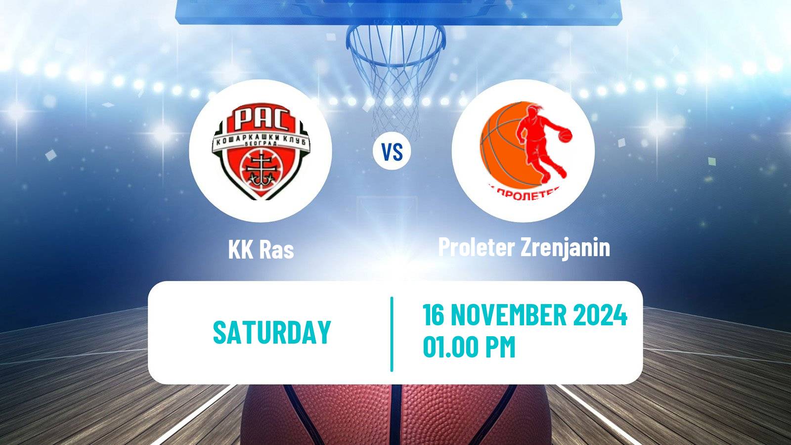 Basketball Serbian 1 ZLS Basketball Women Ras - Proleter Zrenjanin