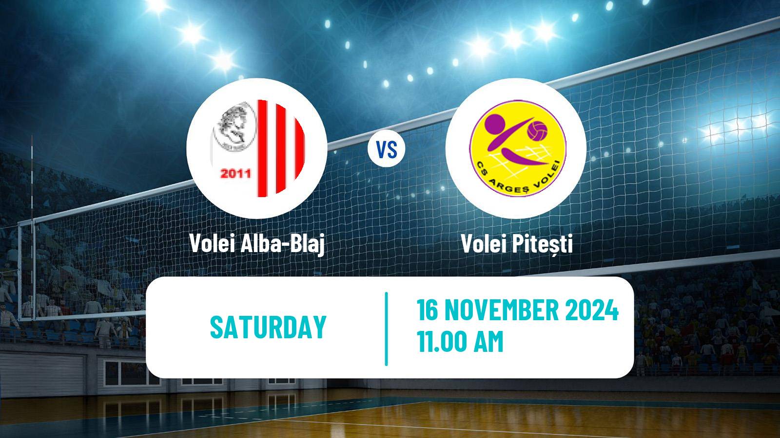 Volleyball Romanian Divizia A1 Volleyball Women Volei Alba-Blaj - Volei Pitești