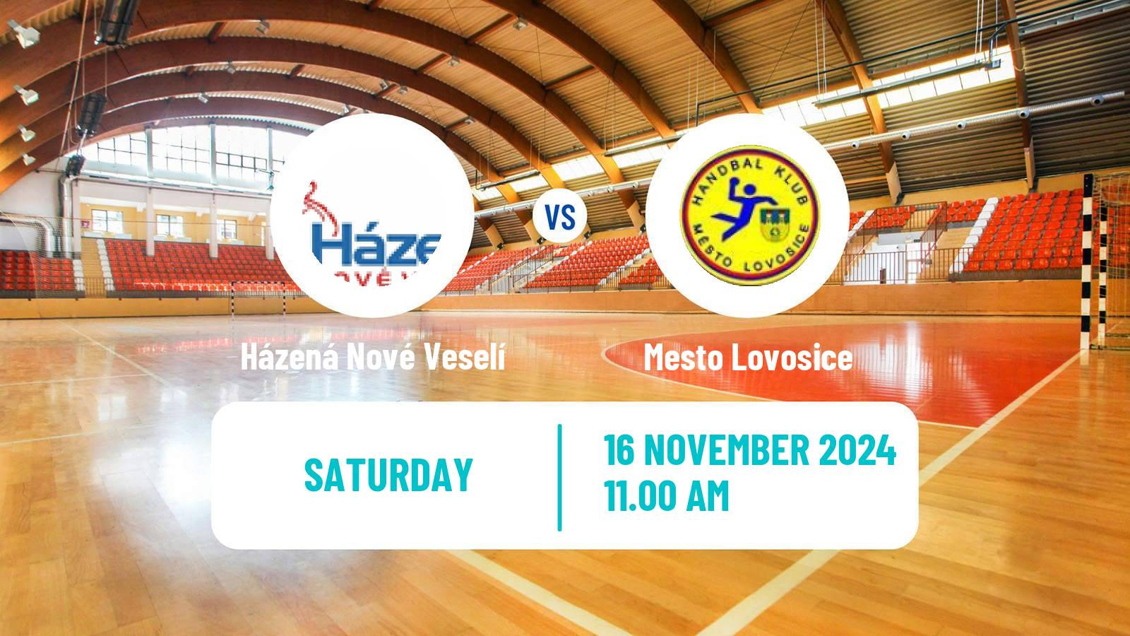 Handball Czech Extraliga Handball Házená Nové Veselí - Mesto Lovosice