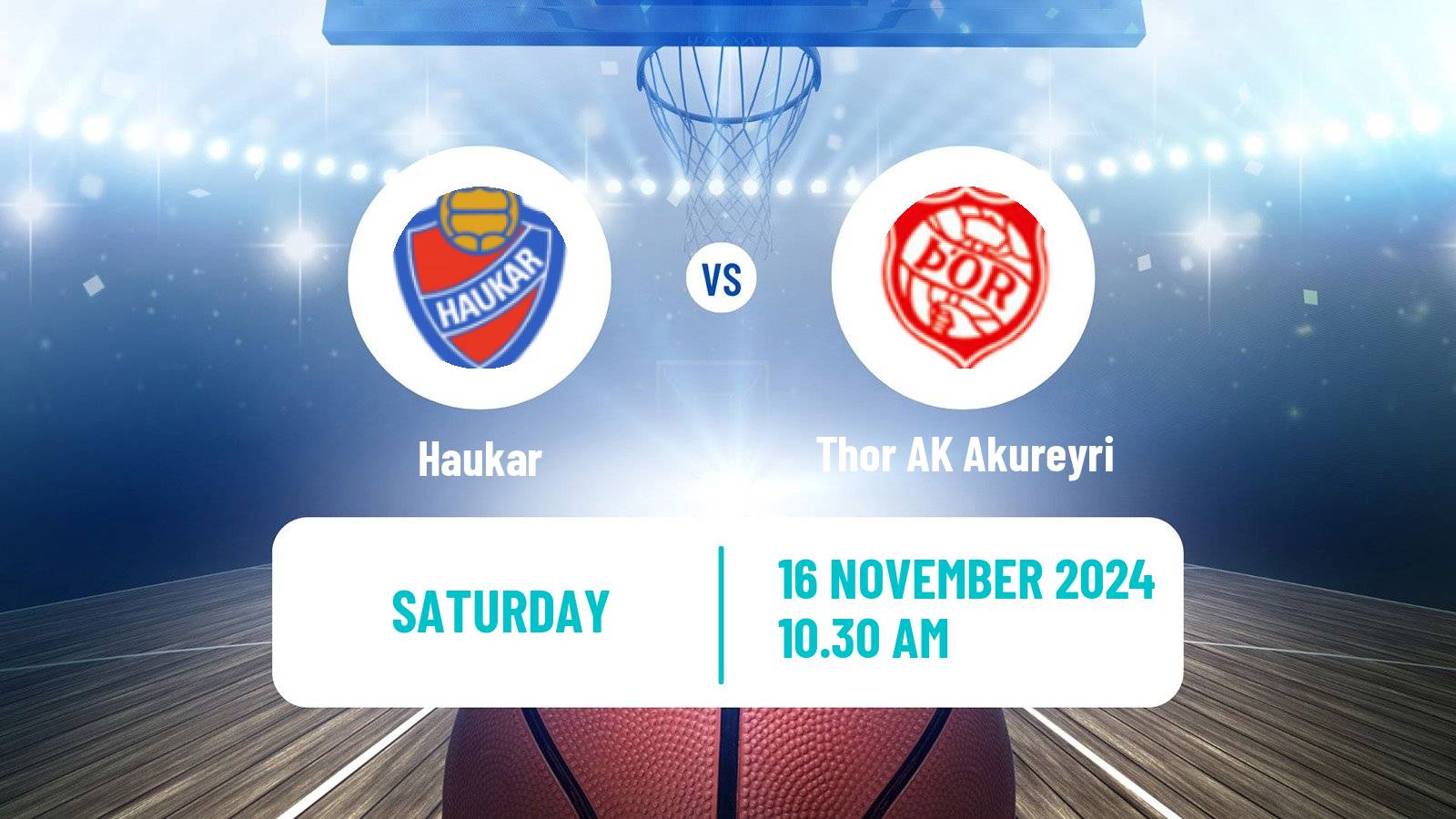 Basketball Icelandic Premier League Basketball Women Haukar - Thor AK Akureyri