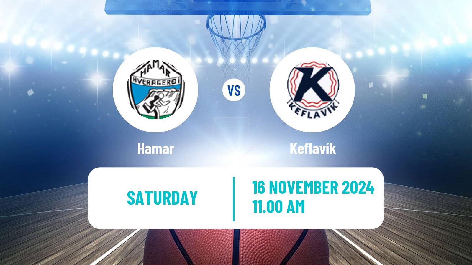 Basketball Icelandic Premier League Basketball Women Hamar - Keflavík