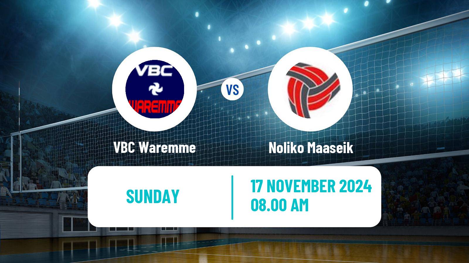 Volleyball Belgian League Volleyball Waremme - Noliko Maaseik