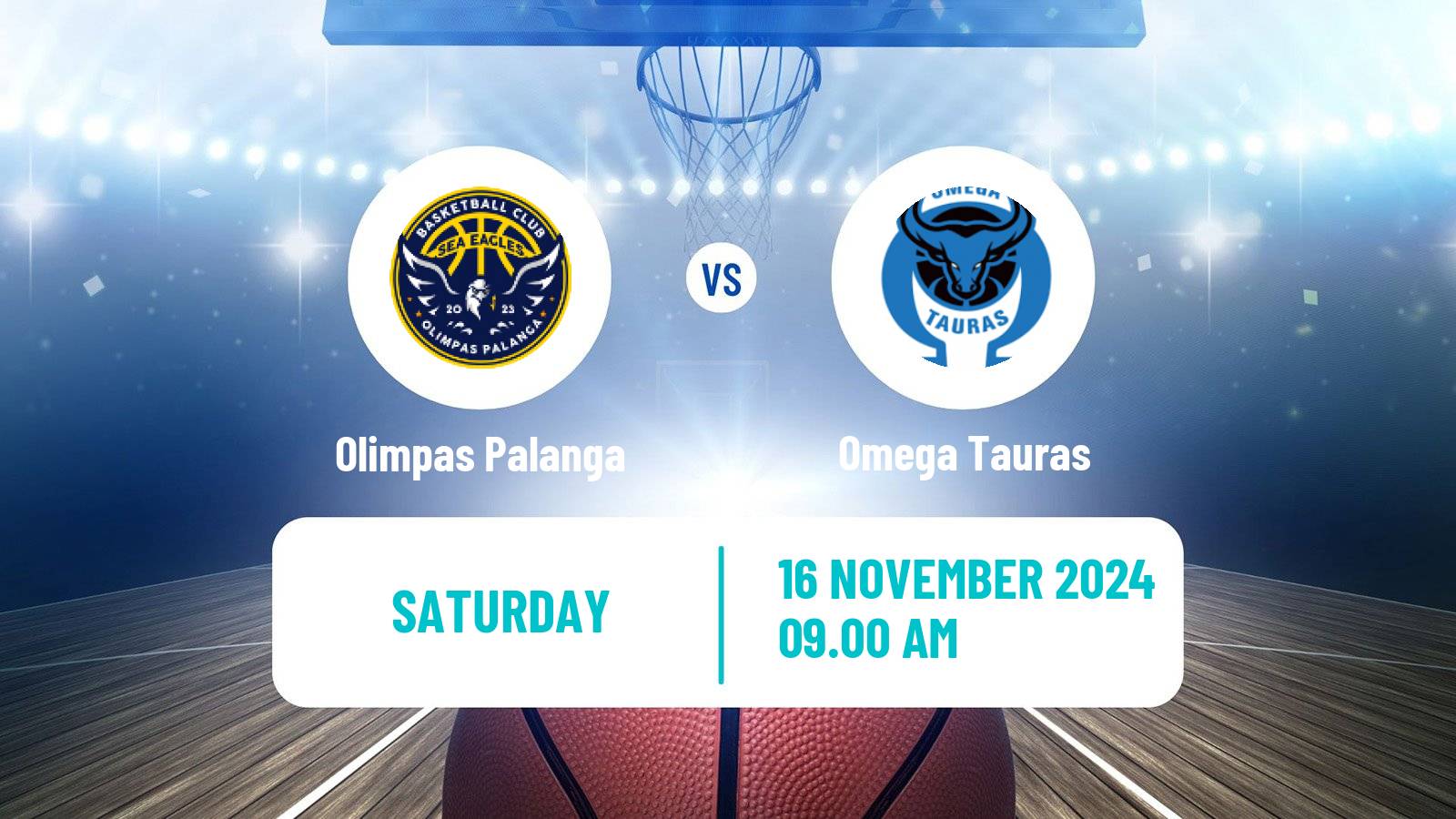 Basketball Lietuvos NKL Olimpas Palanga - Omega Tauras