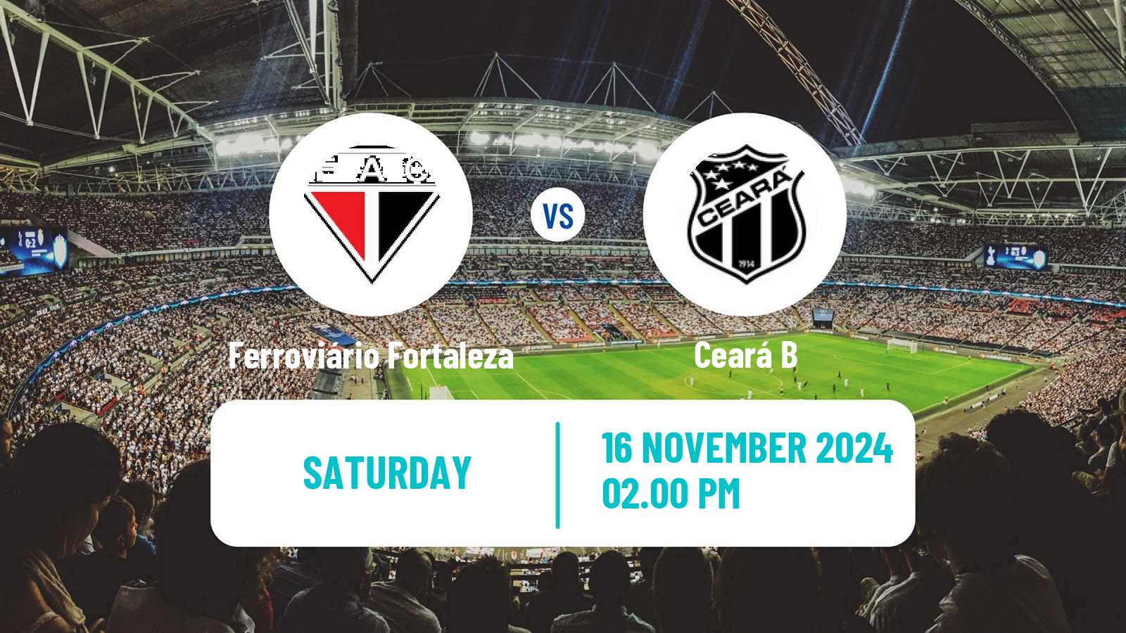 Soccer Brazilian Copa Fares Lopes Ferroviário Fortaleza - Ceará B