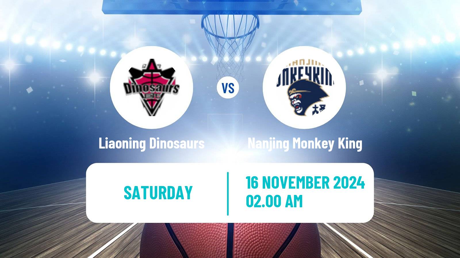 Basketball Chinese CBA Club Cup Liaoning Dinosaurs - Nanjing Monkey King