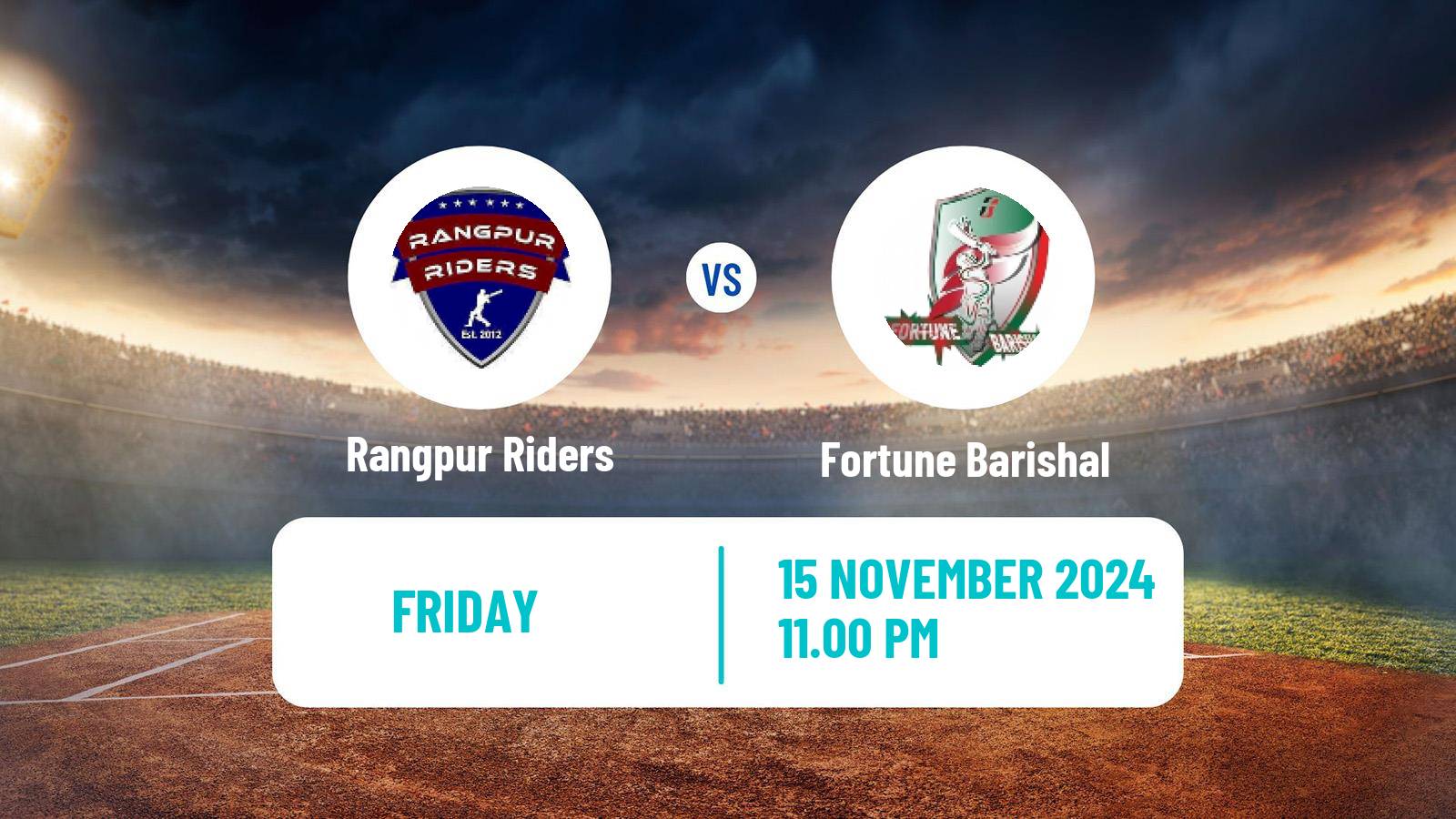 Cricket Bangladesh National League Cricket Rangpur Riders - Fortune Barishal