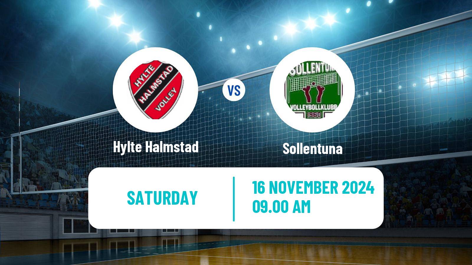 Volleyball Swedish Elitserien Volleyball Hylte Halmstad - Sollentuna