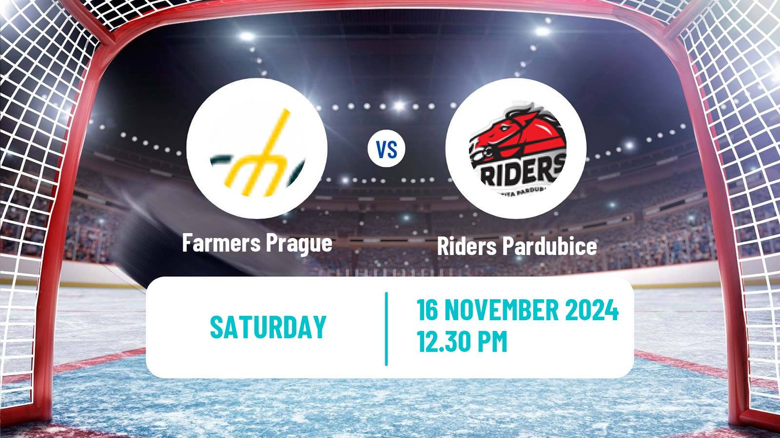 Hockey Czech ULLH Farmers Prague - Riders Pardubice