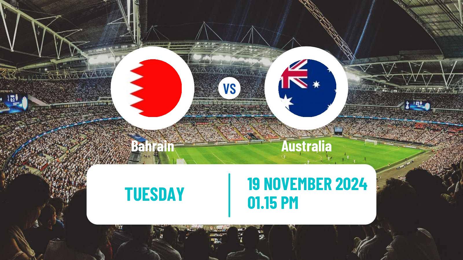 Soccer FIFA World Cup Bahrain - Australia