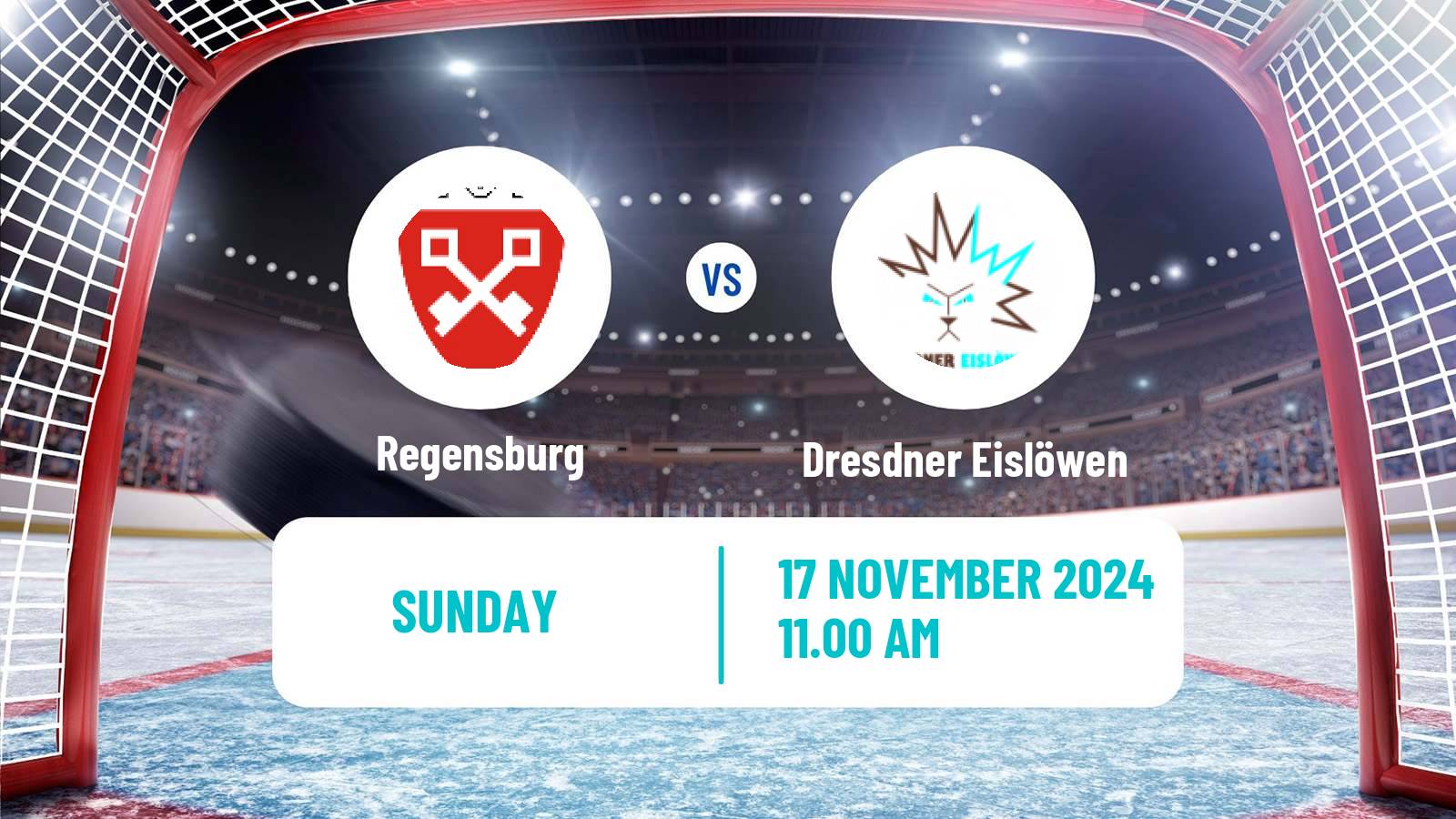 Hockey German DEL2 Regensburg - Dresdner Eislöwen