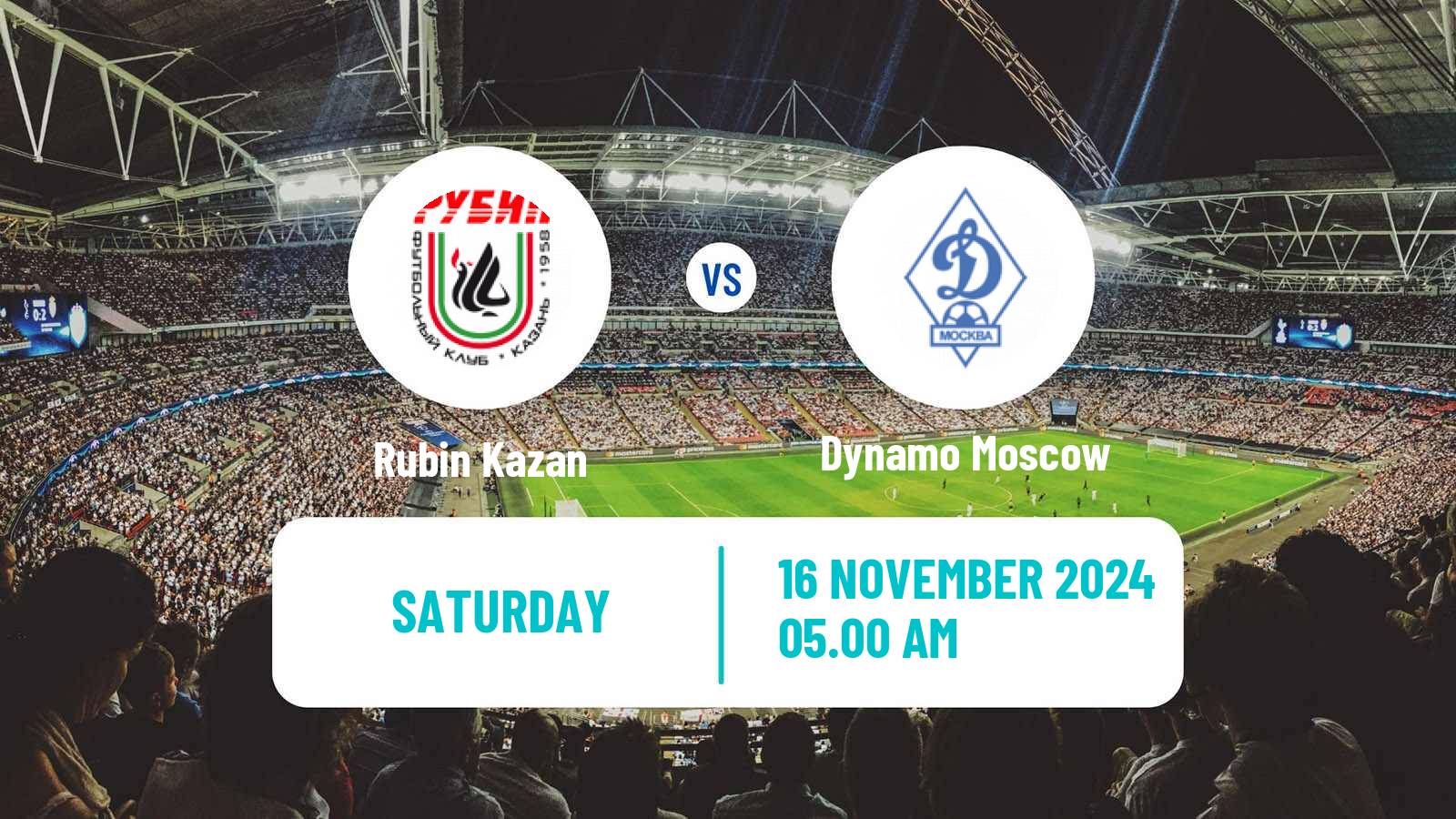 Soccer Russian Supreme Division Women Rubin Kazan - Dynamo Moscow