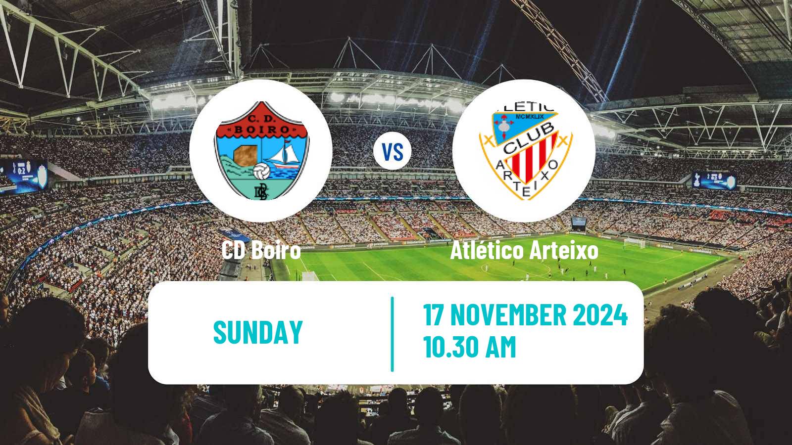 Soccer Spanish Tercera RFEF - Group 1 Boiro - Atlético Arteixo