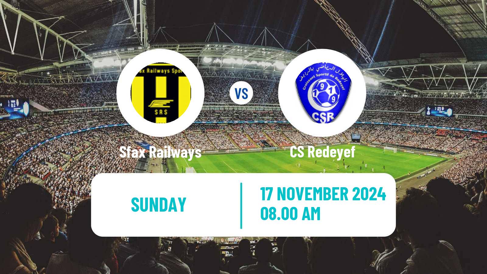 Soccer Tunisian Ligue 2 Sfax Railways - Redeyef