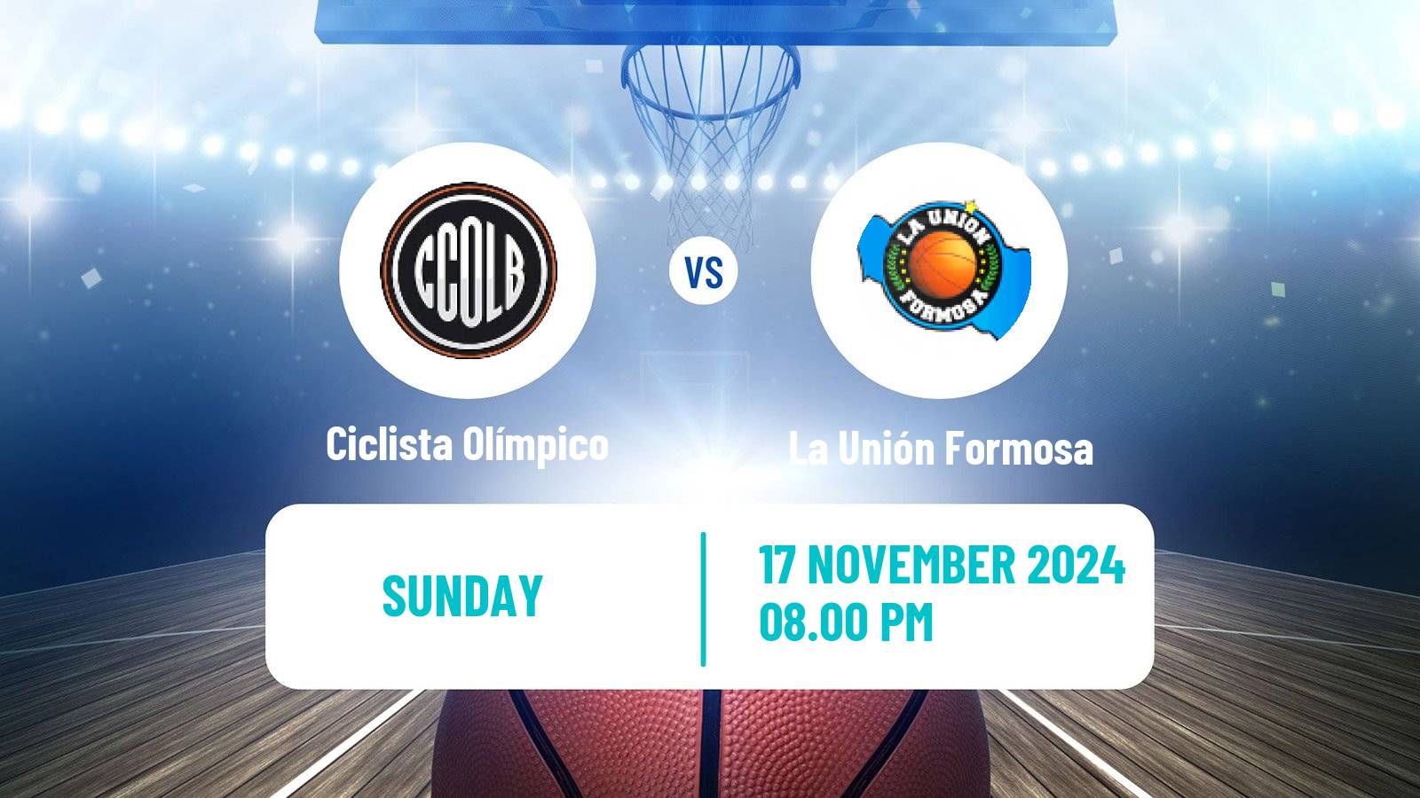 Basketball Argentinian LNB Ciclista Olímpico - La Unión Formosa