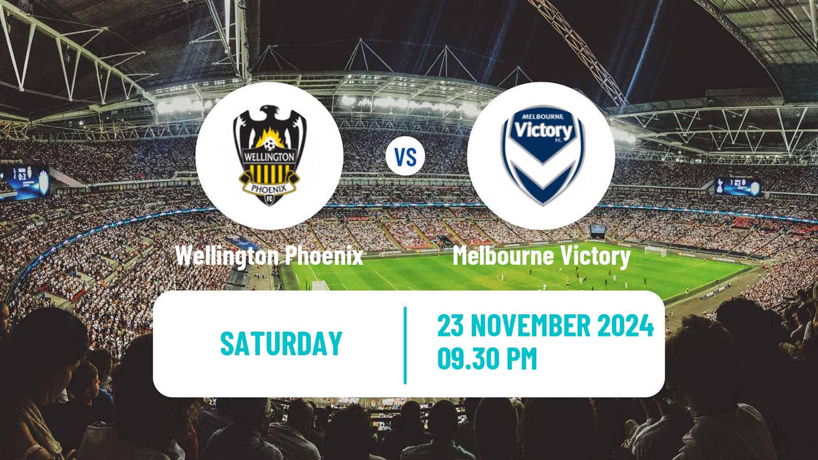 Soccer Australian A-League Wellington Phoenix - Melbourne Victory