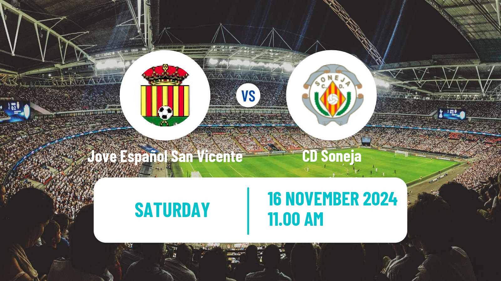 Soccer Spanish Tercera RFEF - Group 6 Jove Español San Vicente - Soneja