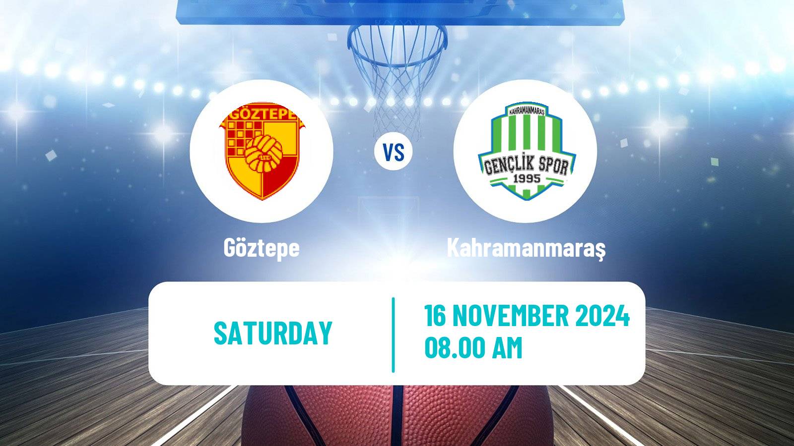 Basketball Turkish TB2L Göztepe - Kahramanmaraş