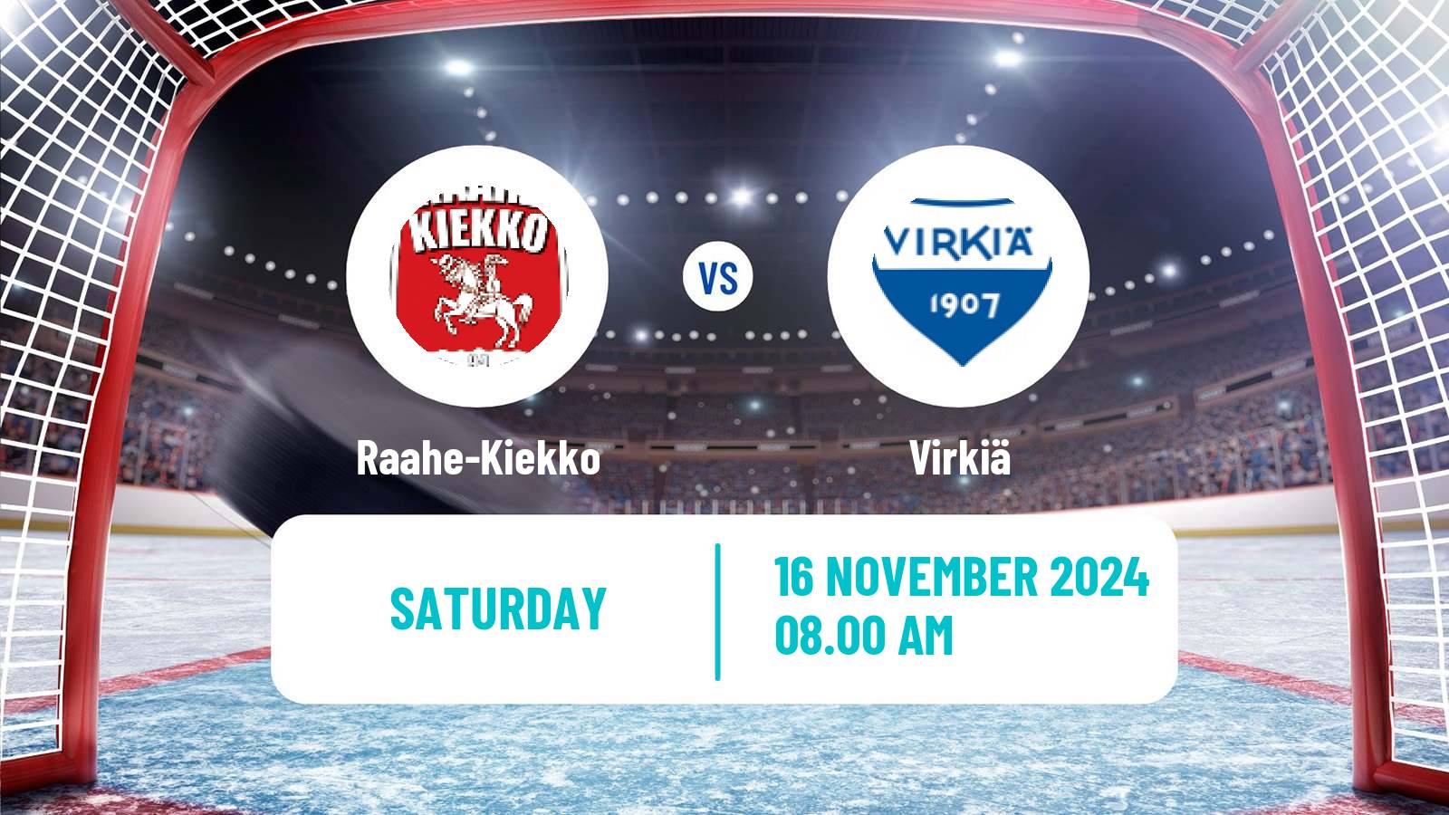 Hockey Finnish Suomi-sarja Raahe-Kiekko - Virkiä