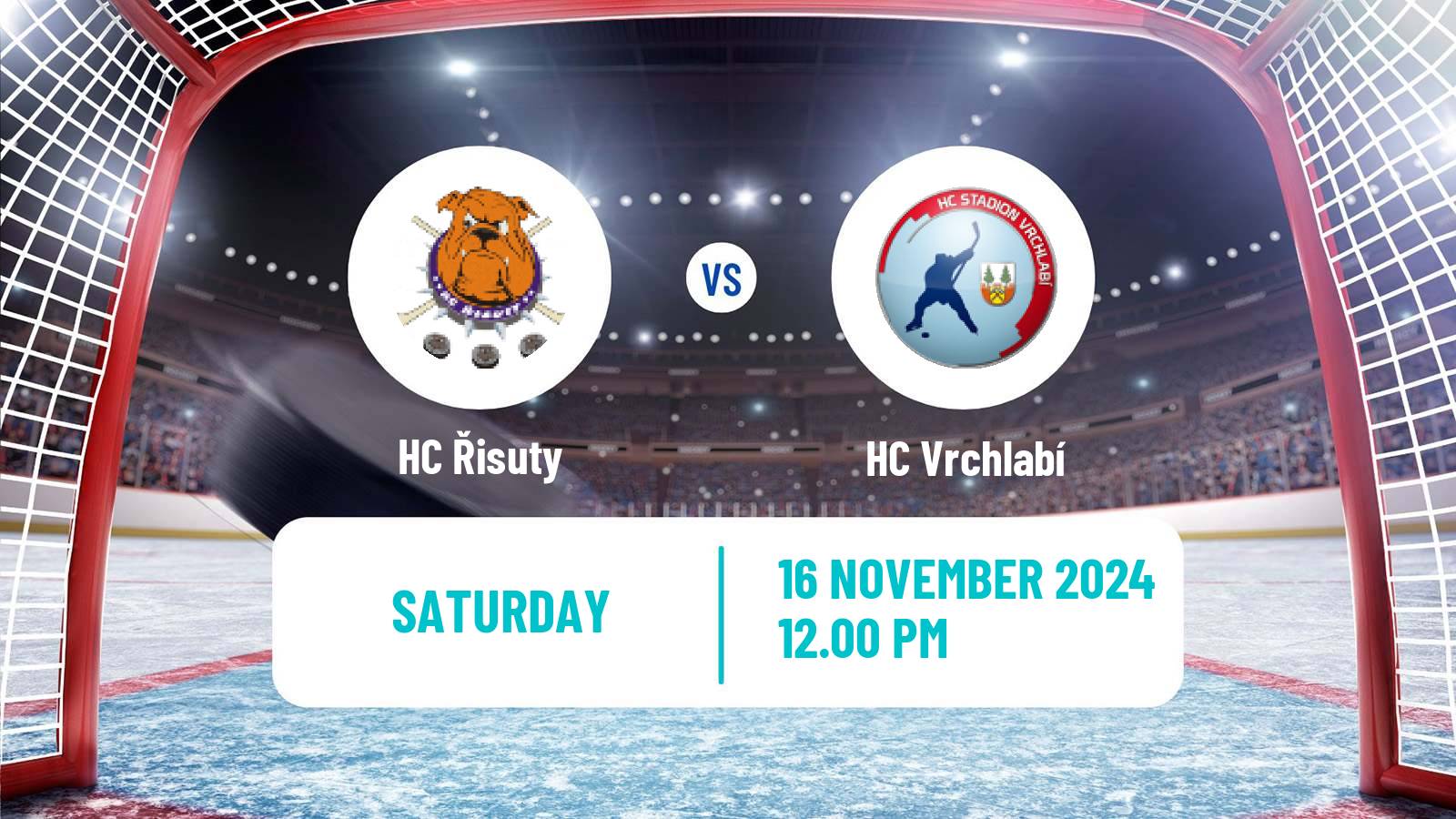 Hockey Czech 2 Liga Hockey West Řisuty - Vrchlabí