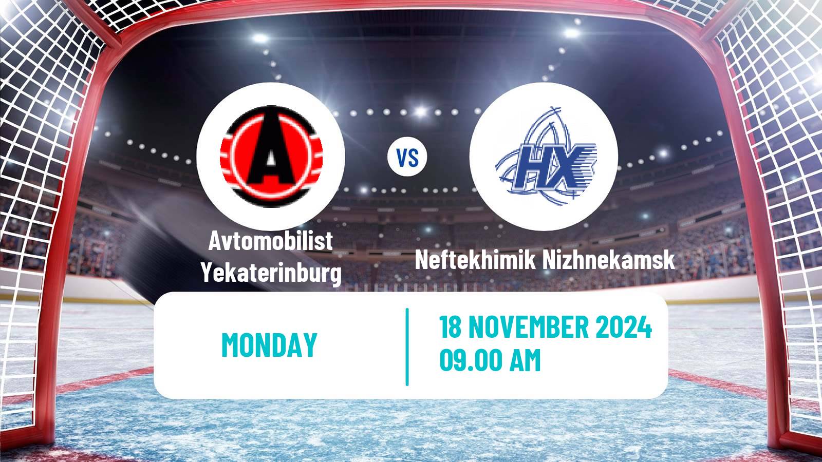 Hockey KHL Avtomobilist Yekaterinburg - Neftekhimik Nizhnekamsk