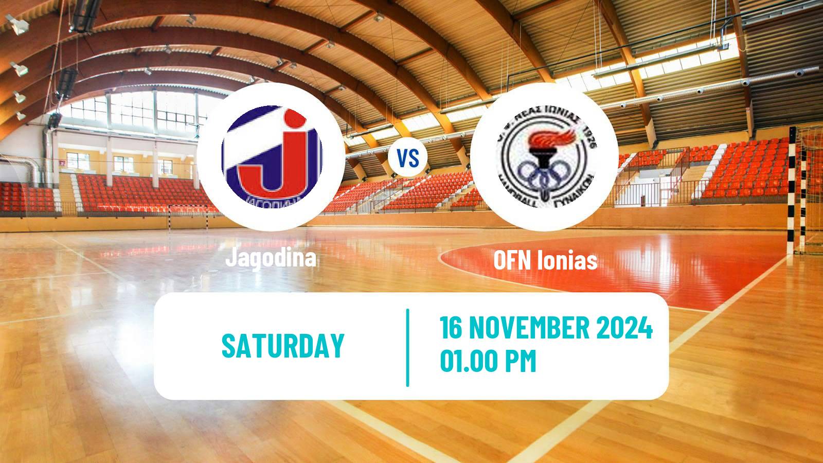 Handball EHF European Cup Women Jagodina - OFN Ionias