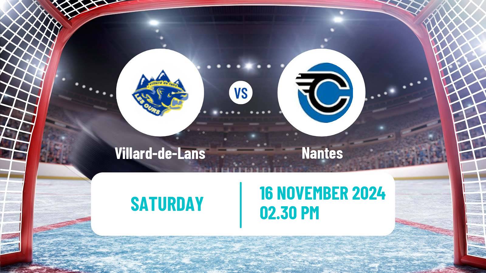 Hockey French D1 Ice Hockey Villard-de-Lans - Nantes