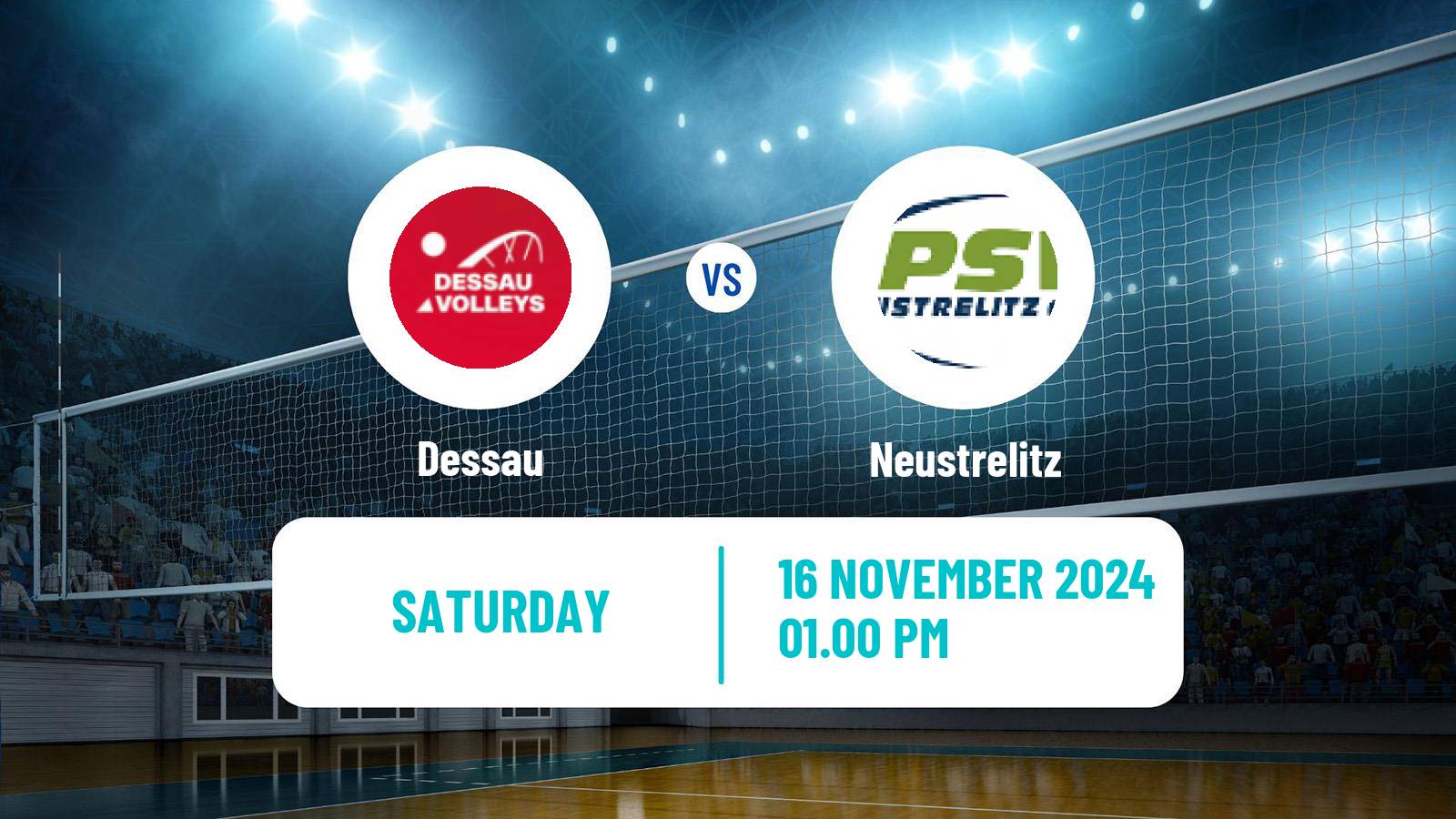 Volleyball German 2 Bundesliga North Volleyball Dessau - Neustrelitz