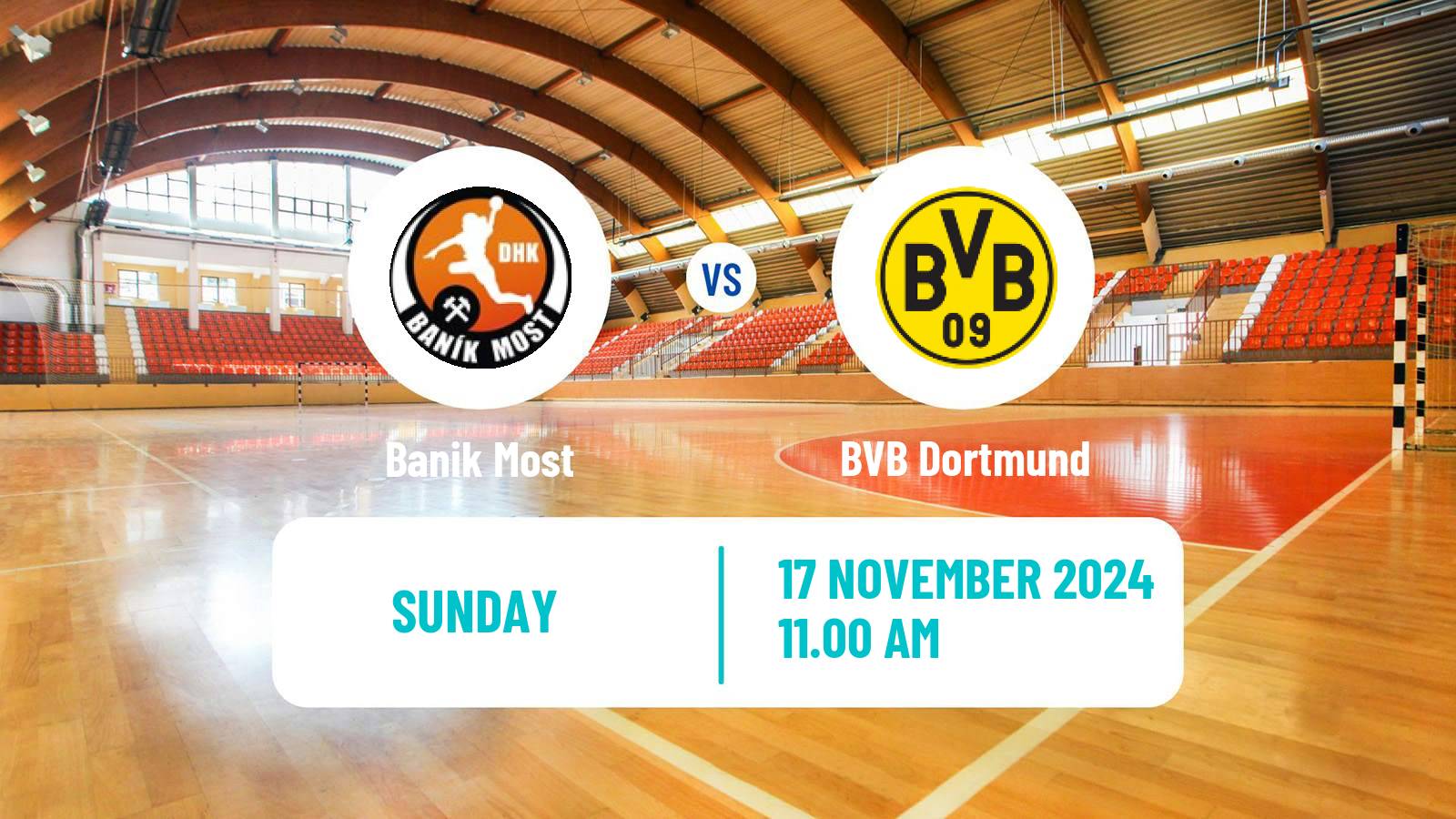 Handball EHF European League Women Banik Most - BVB Dortmund