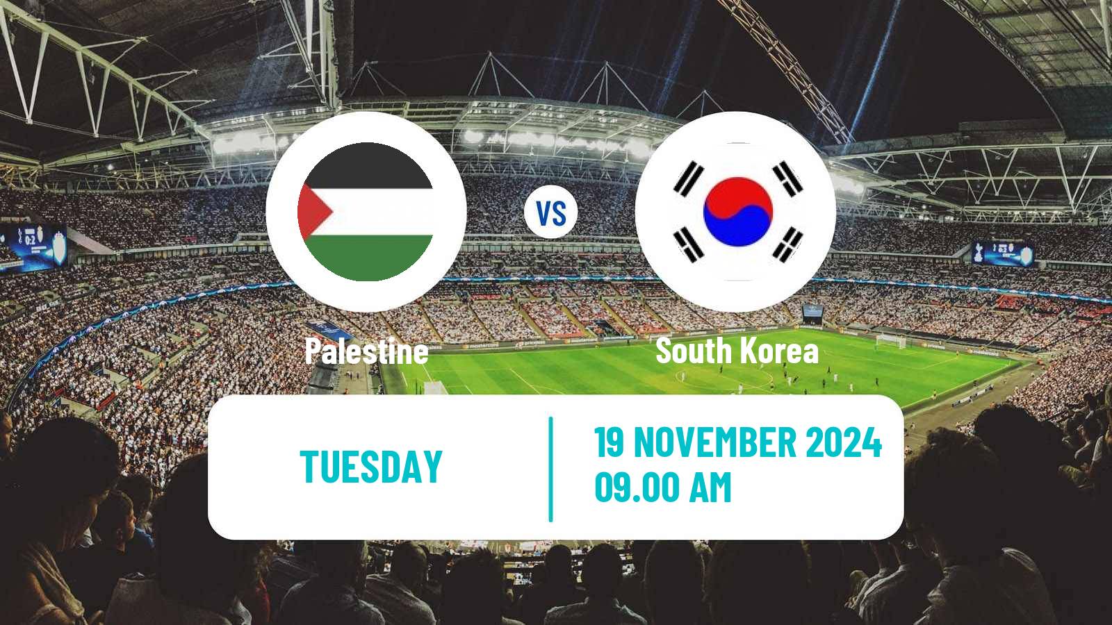 Soccer FIFA World Cup Palestine - South Korea