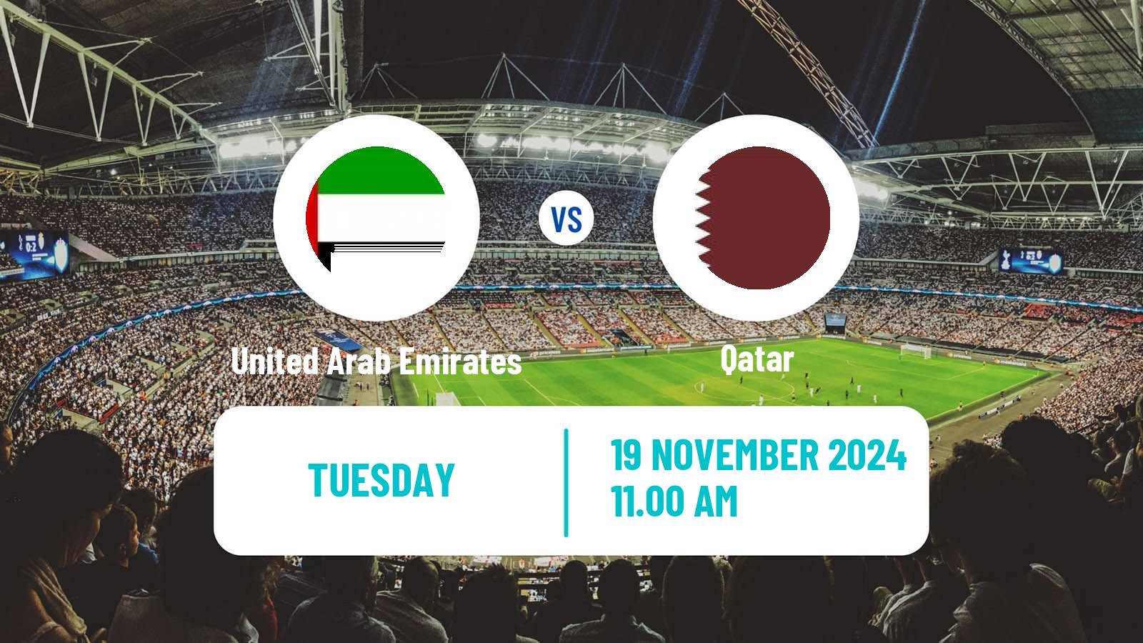 Soccer FIFA World Cup United Arab Emirates - Qatar