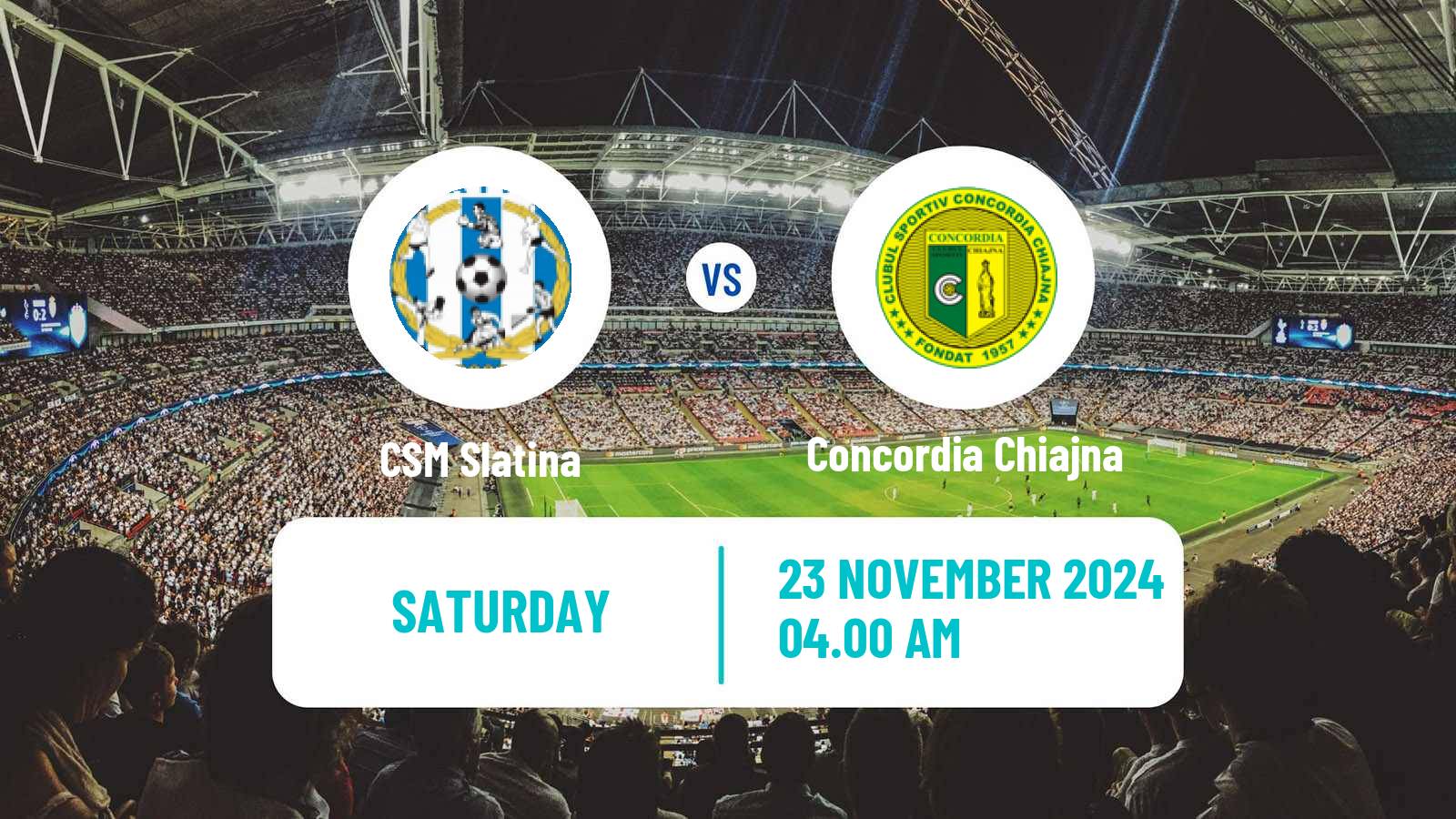 Soccer Romanian Division 2 CSM Slatina - Concordia Chiajna