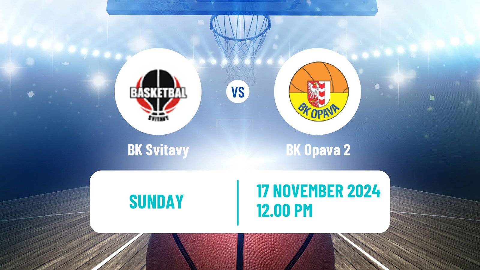 Basketball Czech 1 Liga Basketball Svitavy - Opava 2