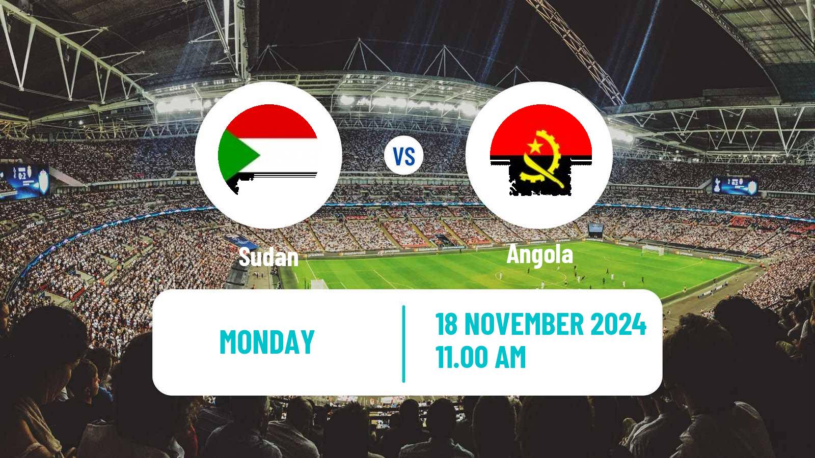 Soccer Africa Cup of Nations Sudan - Angola