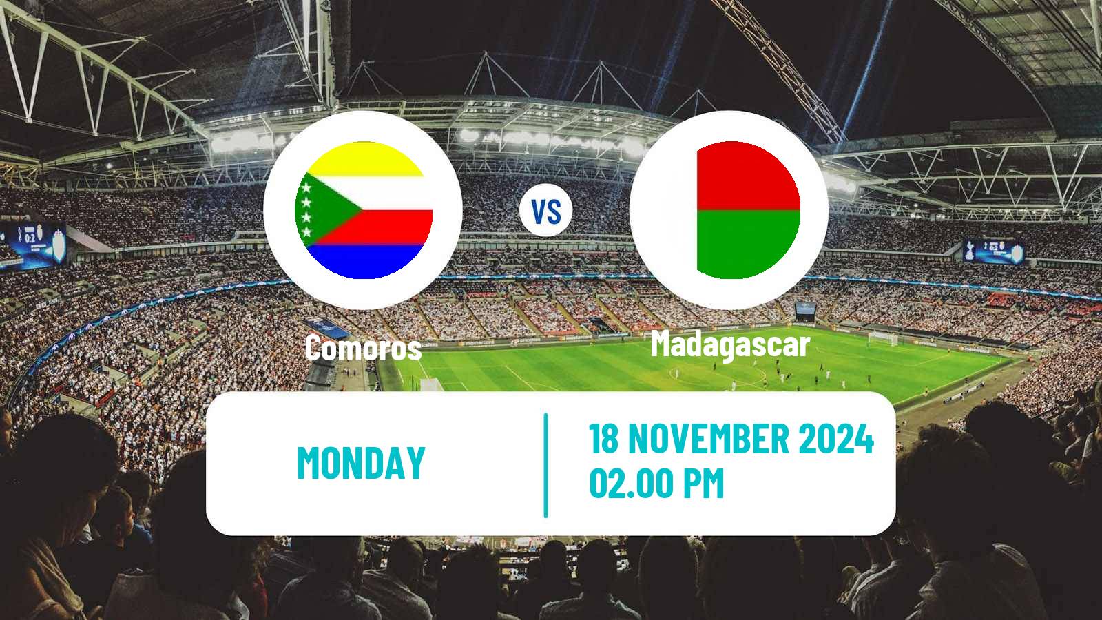 Soccer Africa Cup of Nations Comoros - Madagascar