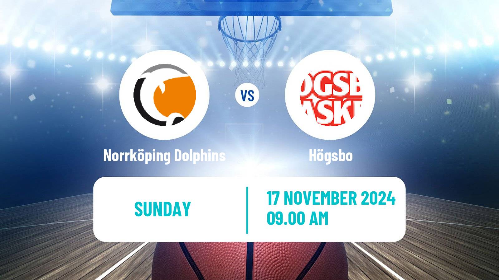 Basketball Swedish Basketligan Women Norrköping Dolphins - Högsbo