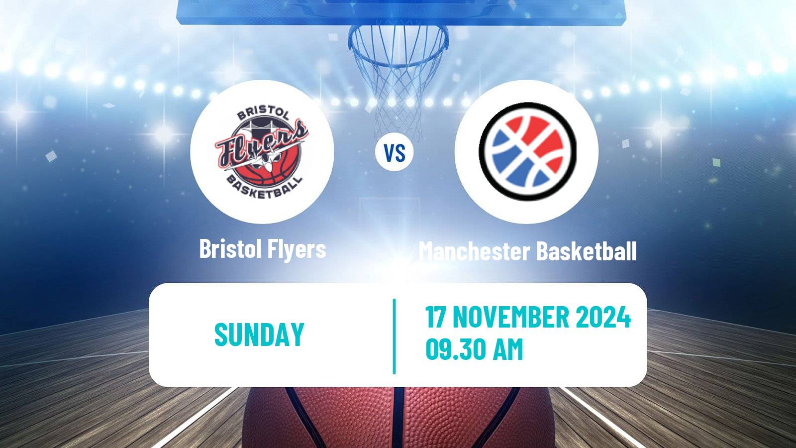 Basketball British Basketball League Bristol Flyers - Manchester Basketball