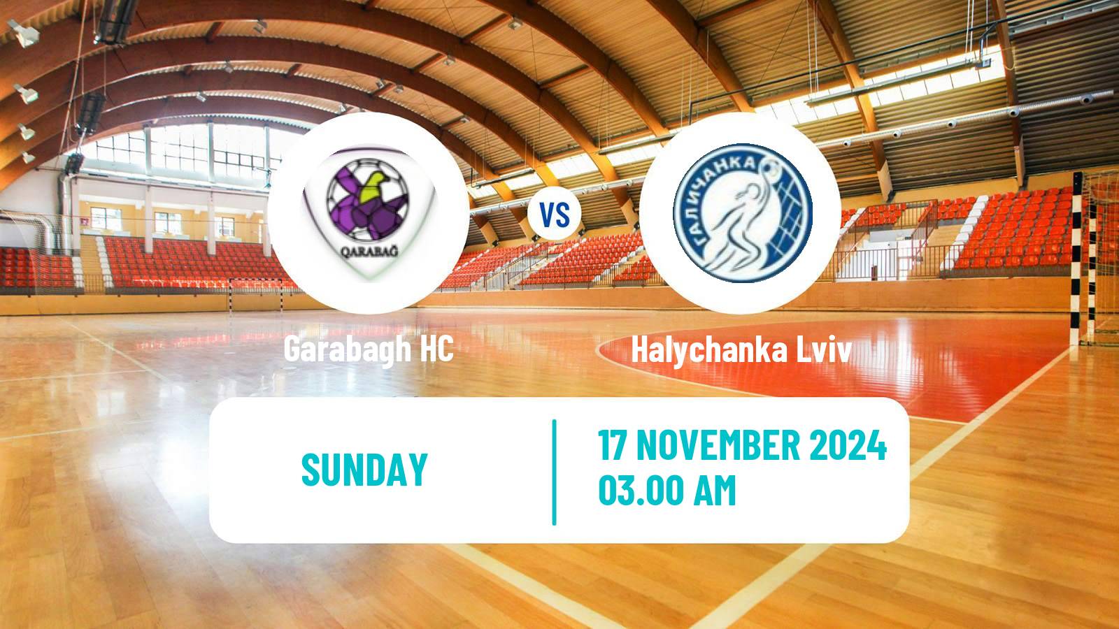 Handball EHF European Cup Women Garabagh - Halychanka Lviv