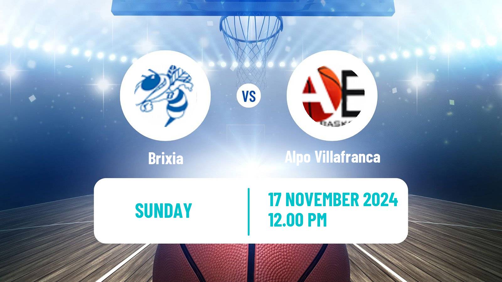 Basketball Italian Serie A1 Basketball Women Brixia - Alpo Villafranca