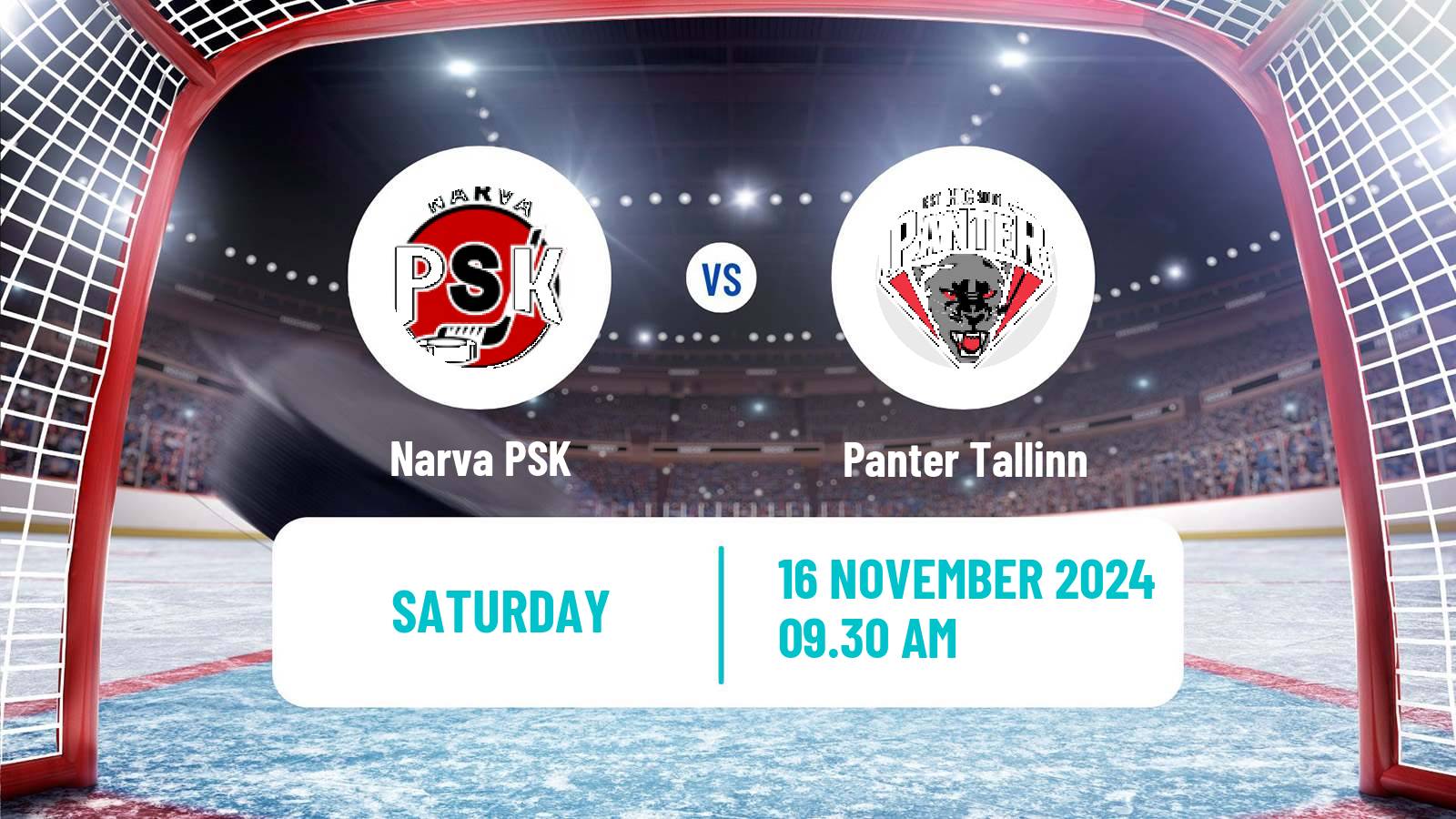 Hockey Estonian Hokiliiga Narva PSK - Panter Tallinn