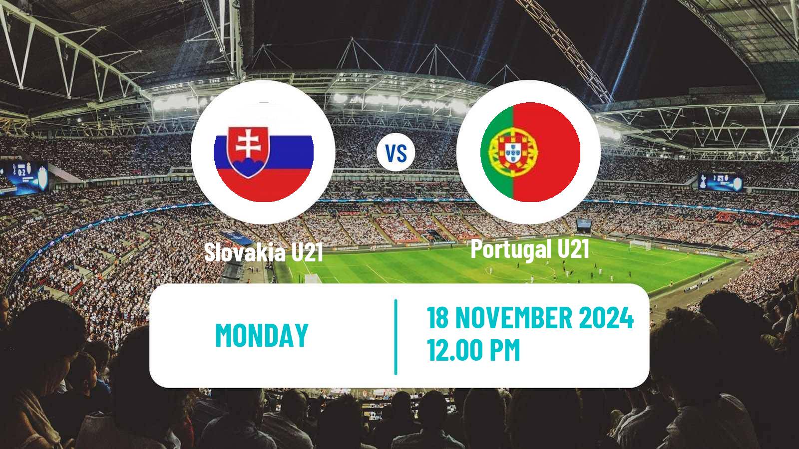 Soccer Friendly Slovakia U21 - Portugal U21