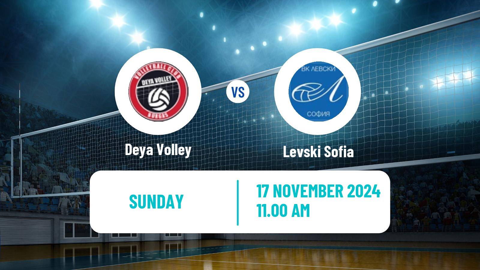 Volleyball Bulgarian SuperLiga Volleyball Women Deya Volley - Levski Sofia