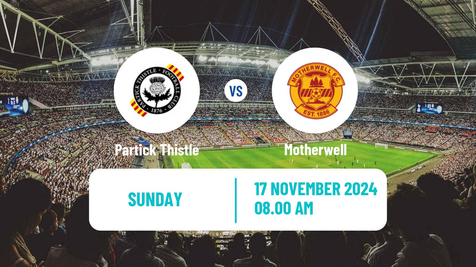 Soccer Scottish SWPL 1 Women Partick Thistle - Motherwell